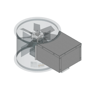 24" Axial Fan Cover